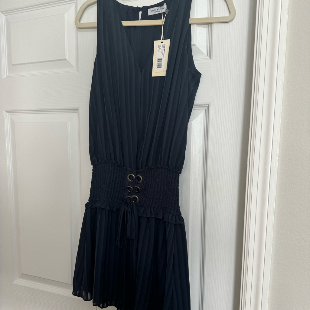 Ramy Brook Mini Dress Navy